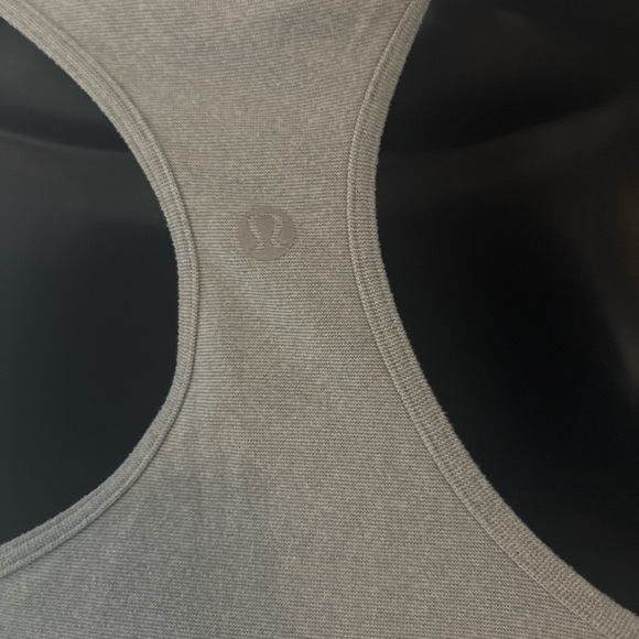 Gray Racerback Tank Top - Picture 3 of 3